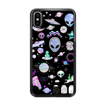 Alien Aesthetic iPhone Xs Case