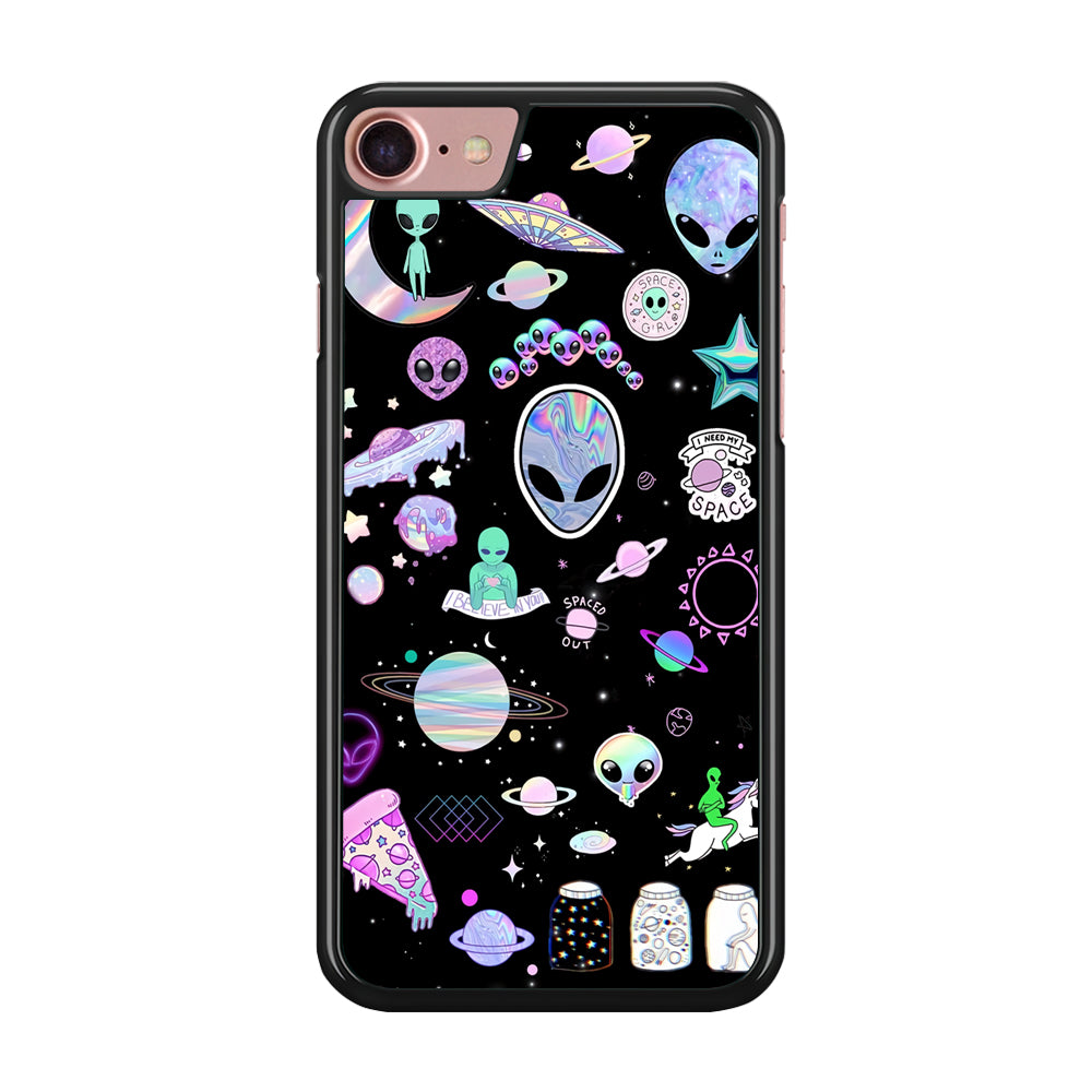 Alien Aesthetic iPhone 8 Case