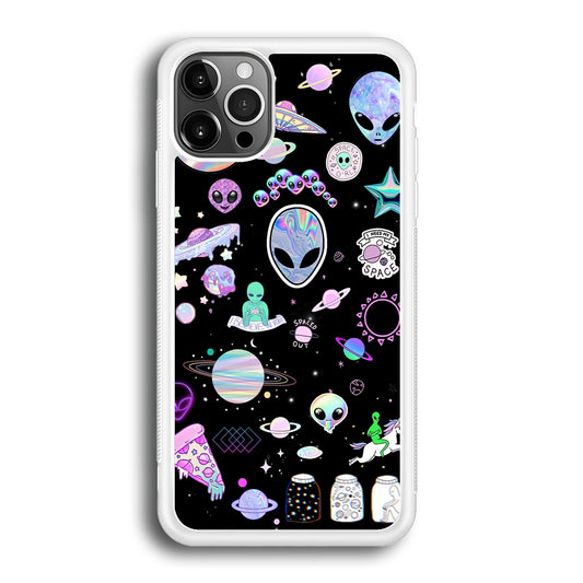 Alien Aesthetic iPhone 12 Pro Max Case