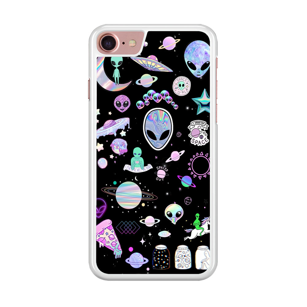 Alien Aesthetic iPhone 8 Case