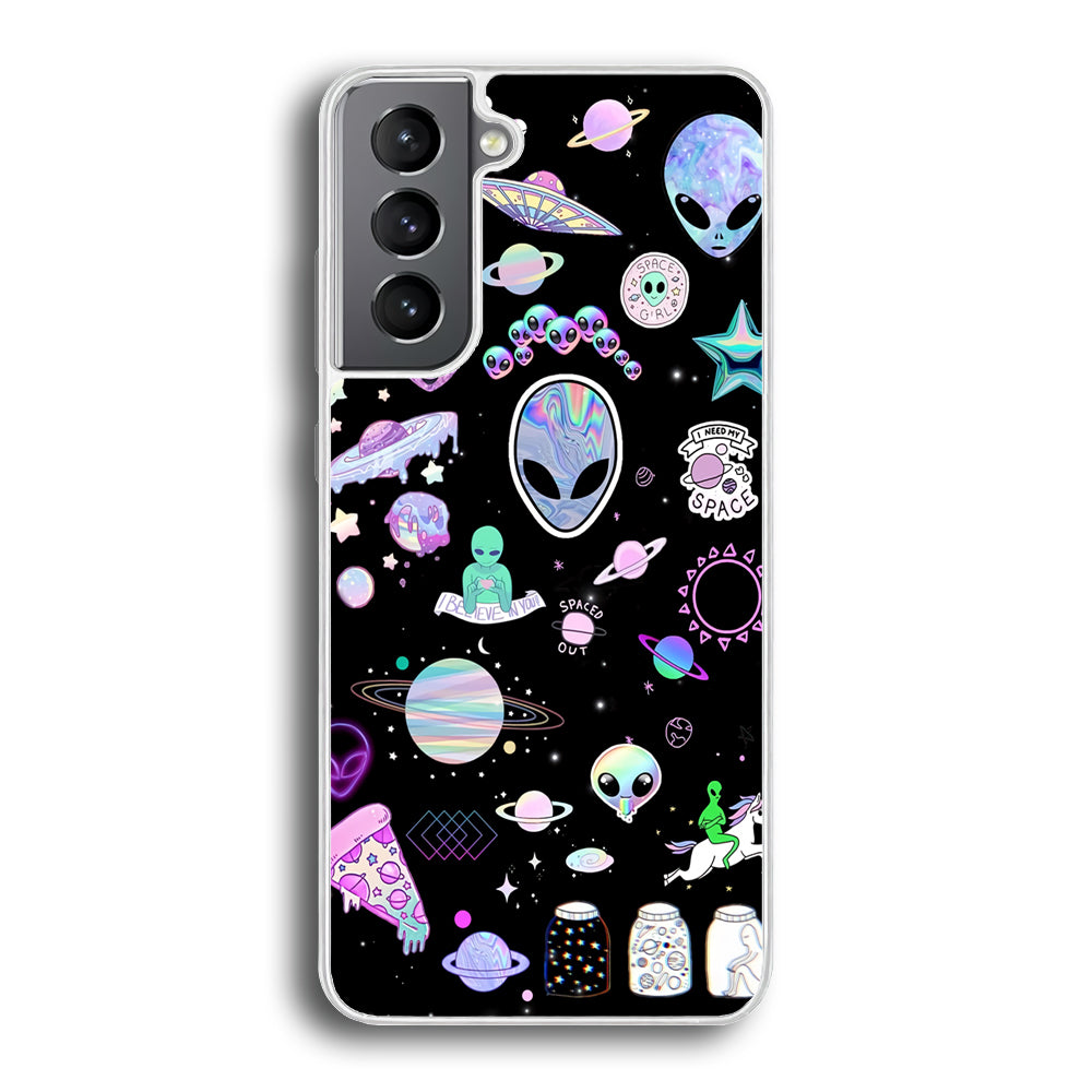 Alien Aesthetic Samsung Galaxy S21 Plus Case