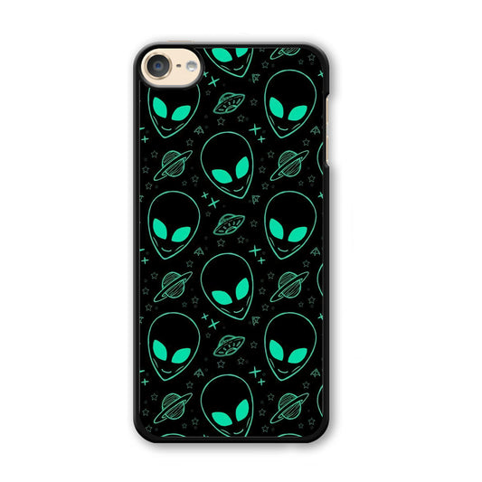 Alien Green Doodle iPod Touch 6 Case - Ezzystore