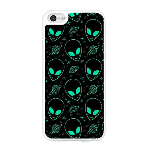 Alien Green Doodle iPhone 6 Plus | 6s Plus Case