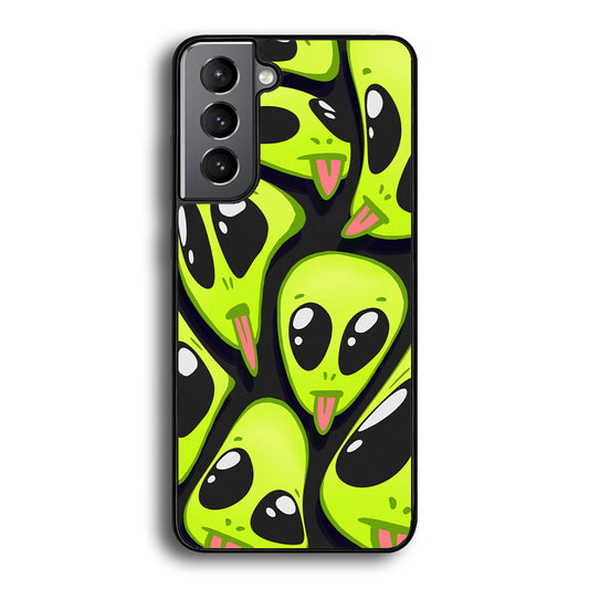 Alien Melting Samsung Galaxy S21 Case