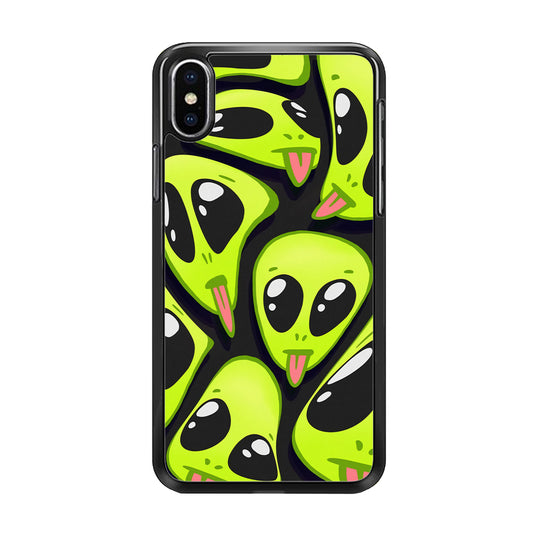 Alien Melting iPhone X Case