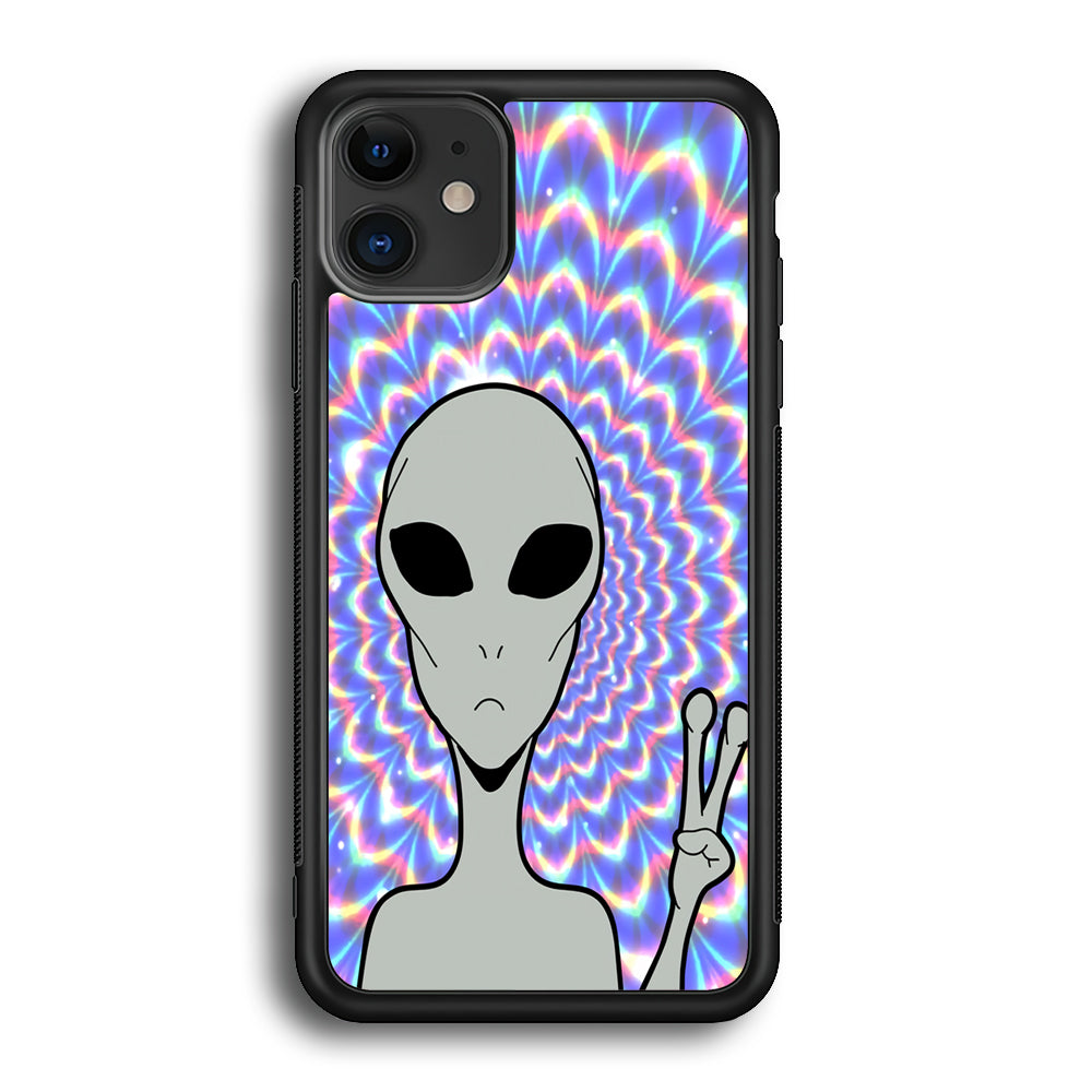 Alien Selfie Style iPhone 12 Case