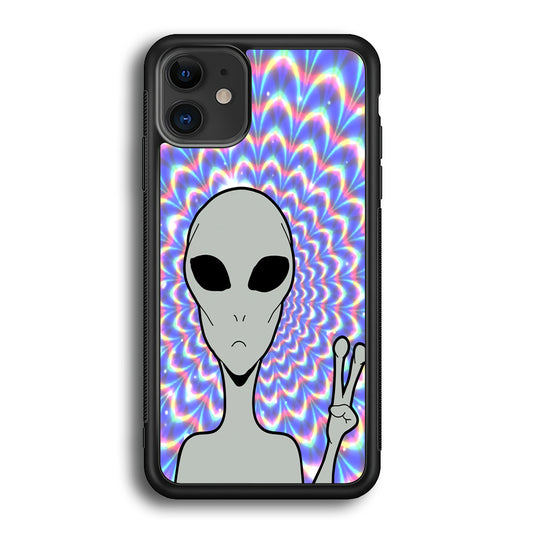 Alien Selfie Style iPhone 12 Case