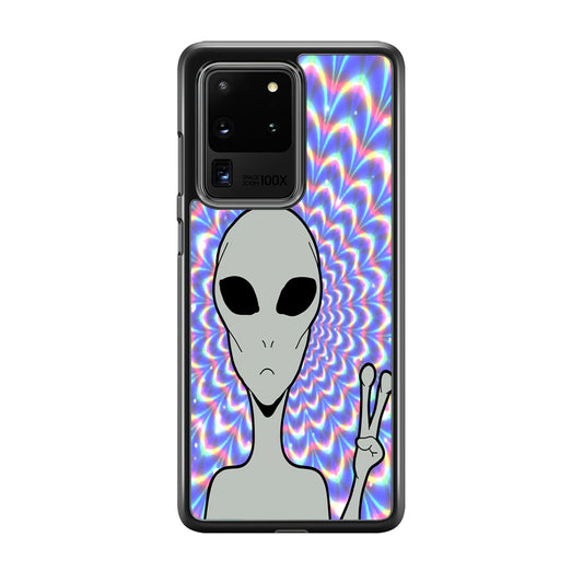 Alien Selfie Style Samsung Galaxy S20 Ultra Case