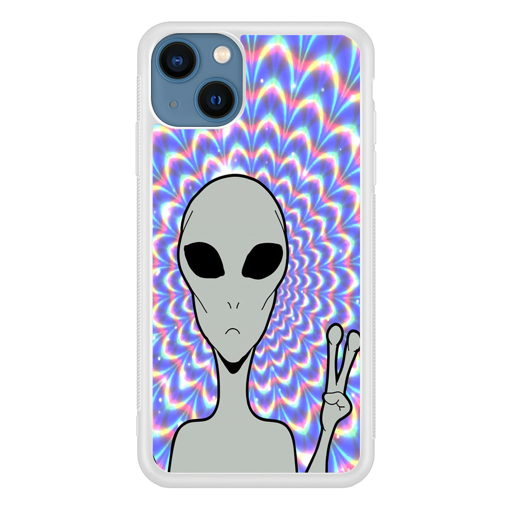 Alien Selfie Style iPhone 13 Case
