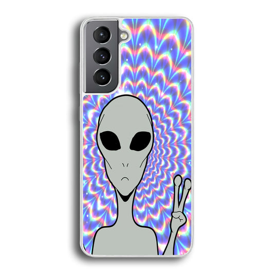 Alien Selfie Style Samsung Galaxy S21 Plus Case