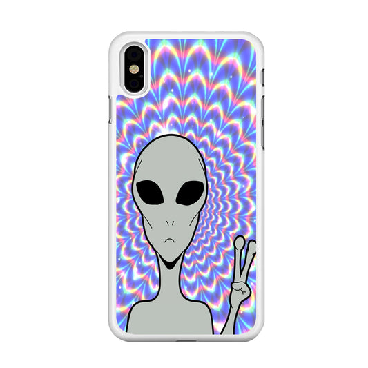 Alien Selfie Style iPhone X Case