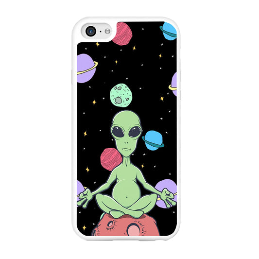Alien Yoga Style On Space iPhone 6 | 6s Case