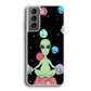 Alien Yoga Style On Space Samsung Galaxy S21 Case