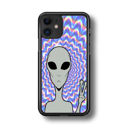 Alien Selfie Style iPhone 11 Case