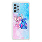 Angel and Stitch Aesthetic Marble Samsung Galaxy A52 Case