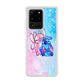 Angel and Stitch Aesthetic Marble Samsung Galaxy S20 Ultra Case