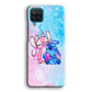 Angel and Stitch Aesthetic Marble Samsung Galaxy A12 Case