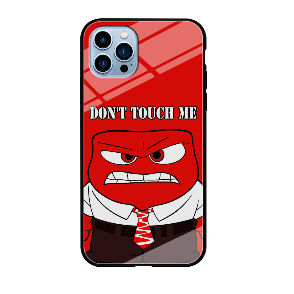 Angry Inside Out Don't Touch Me iPhone 12 Pro Case