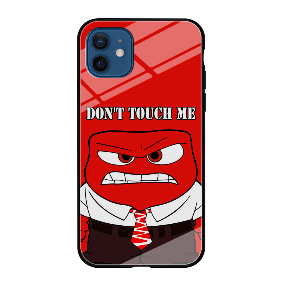 Angry Inside Out Don't Touch Me iPhone 12 Case