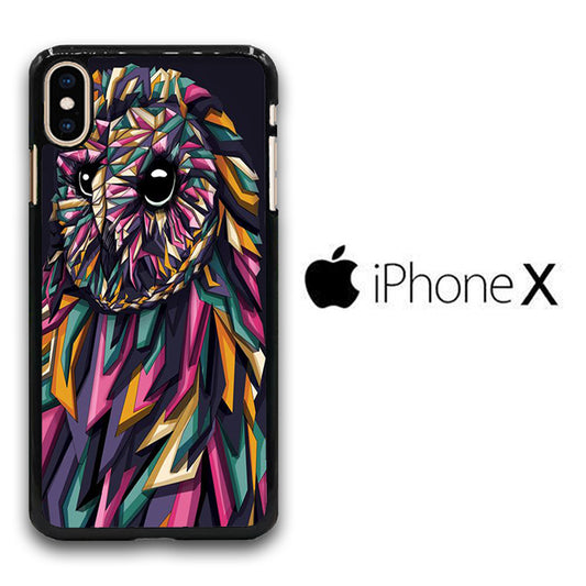 Animal Colour Owl 01 iPhone X Case