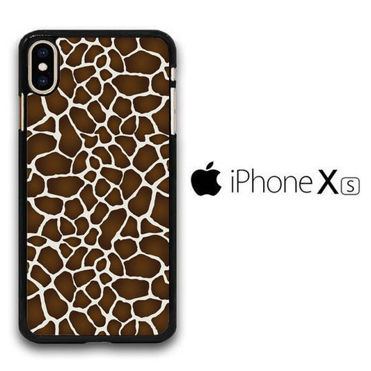 Animal Giraffe Skin 01 iPhone Xs Case