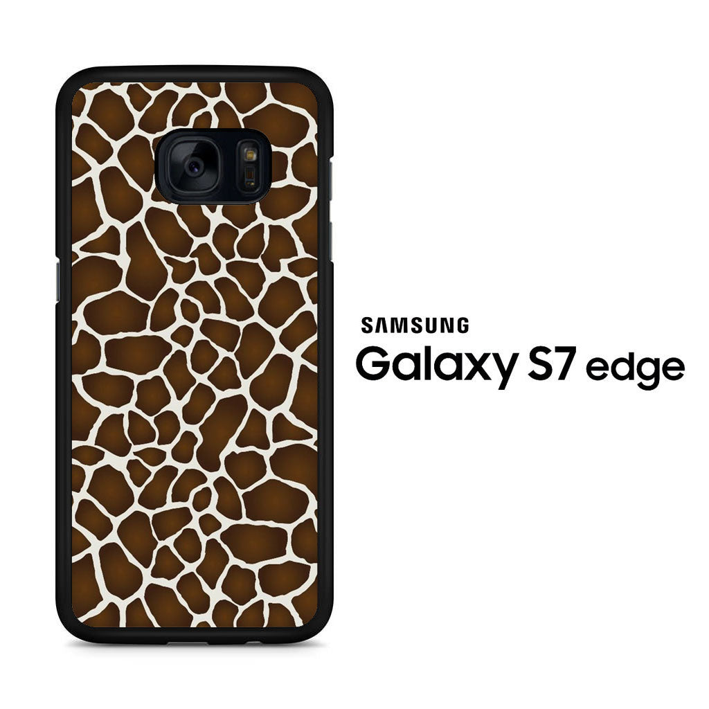 Animal Giraffe Skin 01 Samsung Galaxy S7 Edge Case