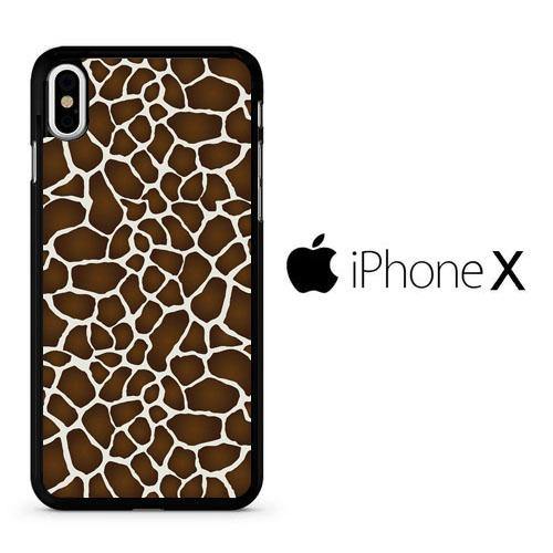 Animal Giraffe Skin 01 iPhone X Case - ezzyst