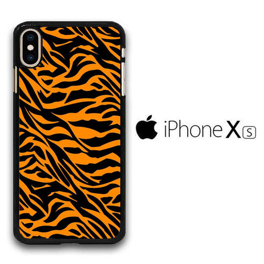 Animal Tiger Skin 01 iPhone Xs Case