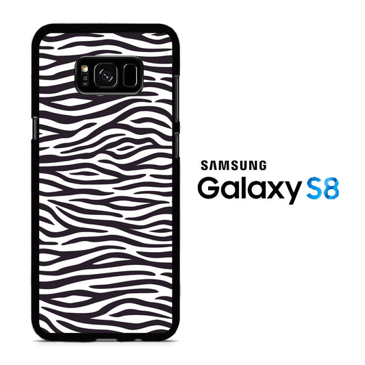 Animal Zebra Skin 01 Samsung Galaxy S8 Case
