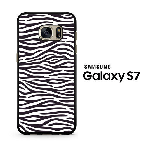 Animal Zebra Skin 01 Samsung Galaxy S7 Case