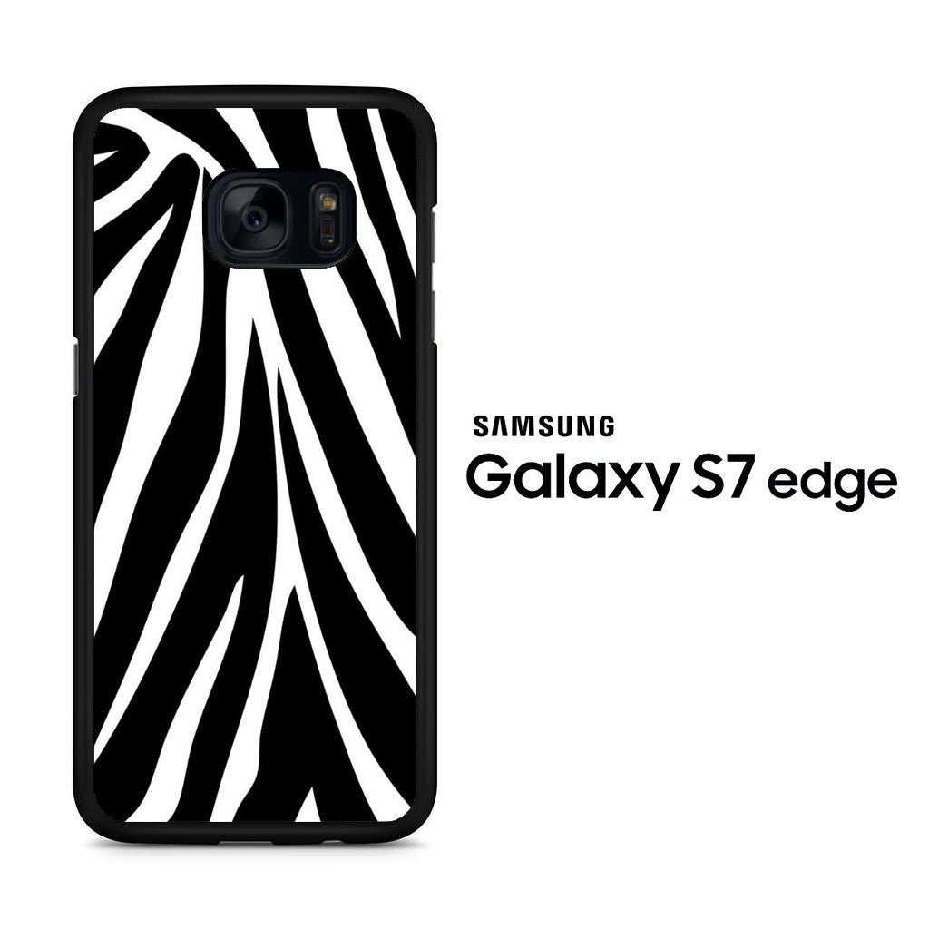 Animal Zebra Skin 02 Samsung Galaxy S7 Edge Case
