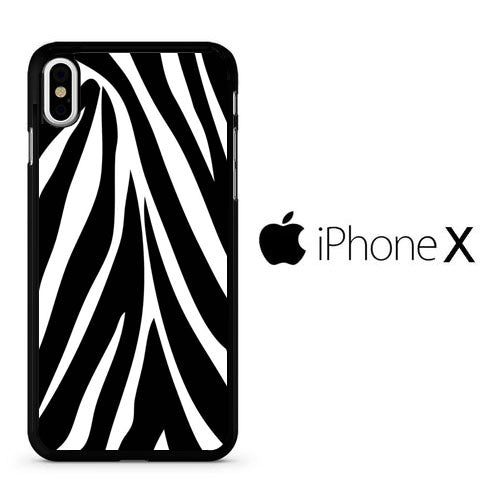 Animal Zebra Skin 02 iPhone X Case