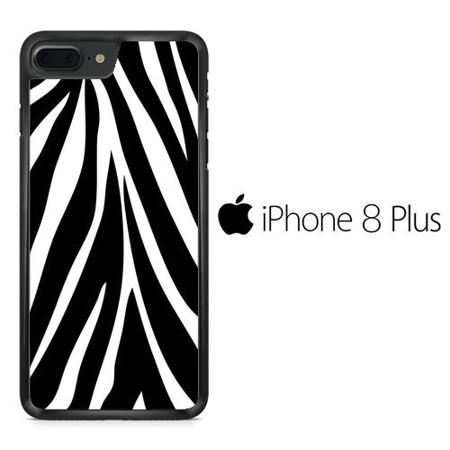 Animal Zebra Skin 02 iPhone 8 Plus Case