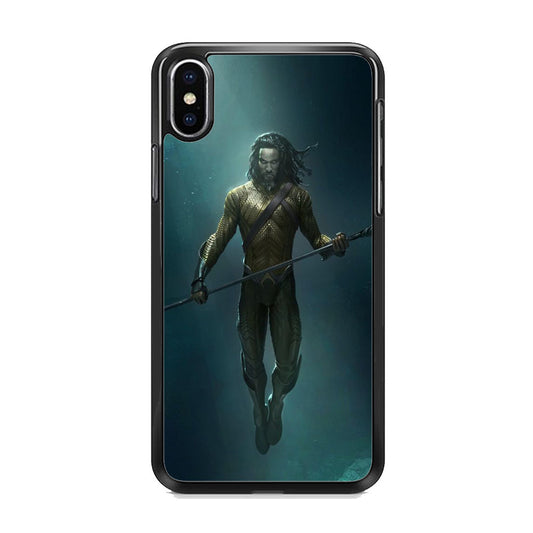 Aquaman Heroes Character iPhone Xs Case
