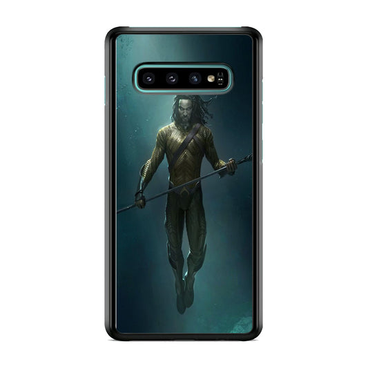 Aquaman Heroes Character Samsung Galaxy S10 Case
