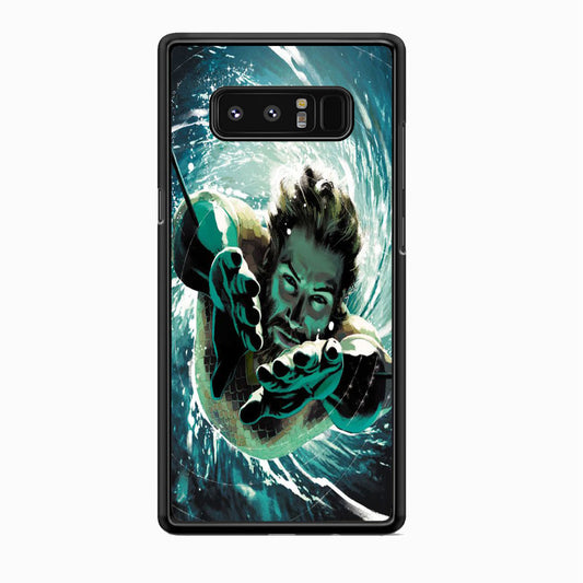 Aquaman Swimmingn In The Sea Samsung Galaxy Note 8 Case