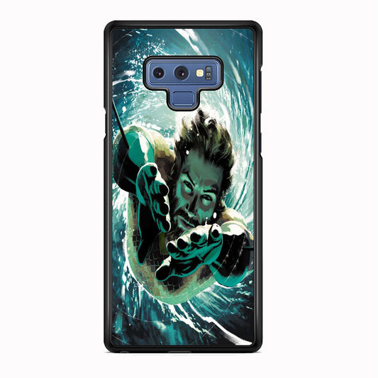Aquaman Swimmingn In The Sea Samsung Galaxy Note 9 Case
