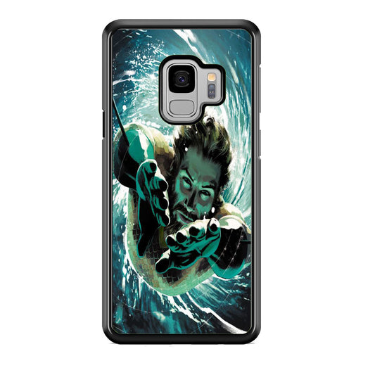 Aquaman Swimmingn In The Sea Samsung Galaxy S9 Case
