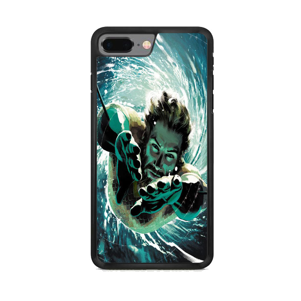 Aquaman Swimmingn In The Sea iPhone 8 Plus Case