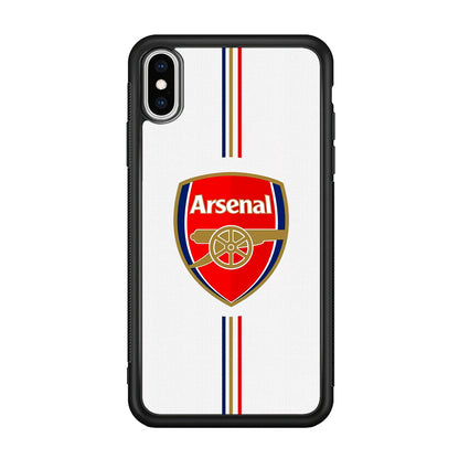 Arsenal FC Stripe iPhone XS Case