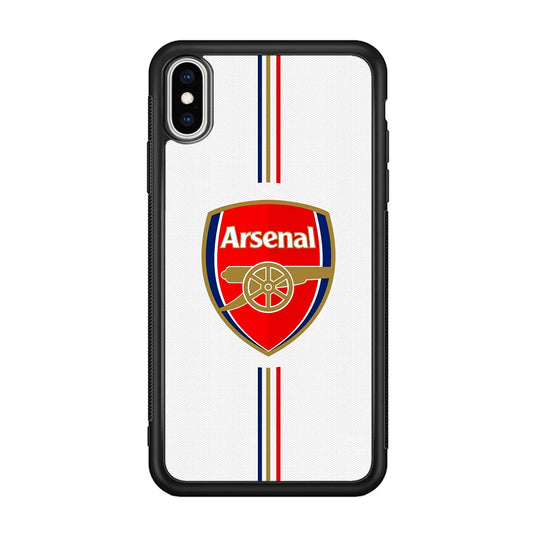 Arsenal FC Stripe iPhone XS Case