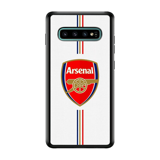Arsenal FC Stripe Samsung Galaxy S10 Plus Case