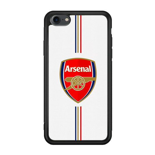 Arsenal FC Stripe iPhone 8 Case