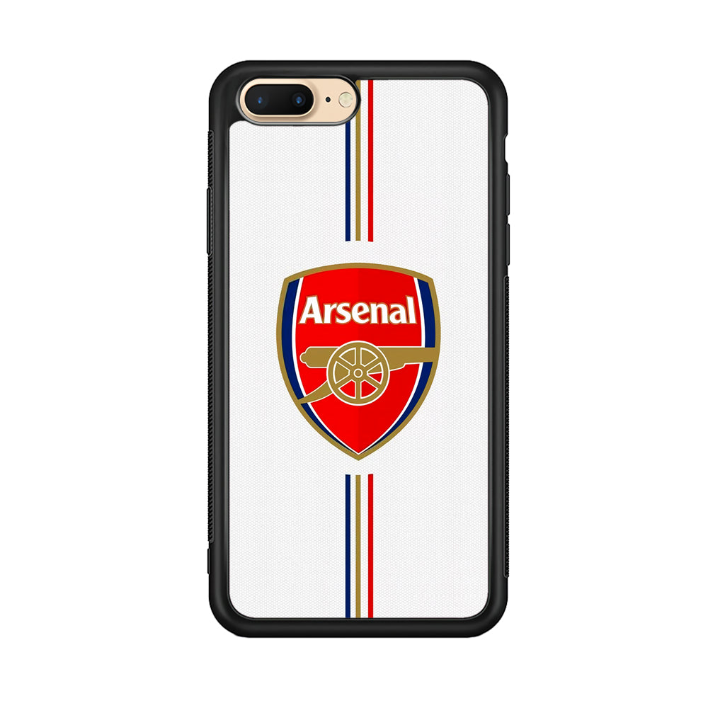 Arsenal FC Stripe iPhone 7 Plus Case