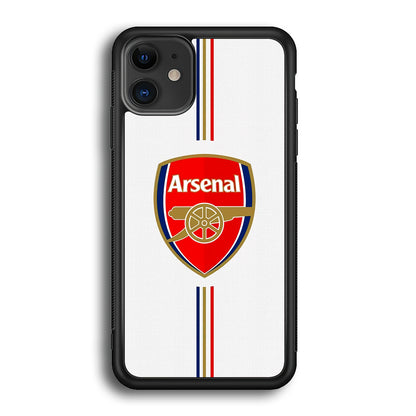 Arsenal FC Stripe iPhone 12 Case