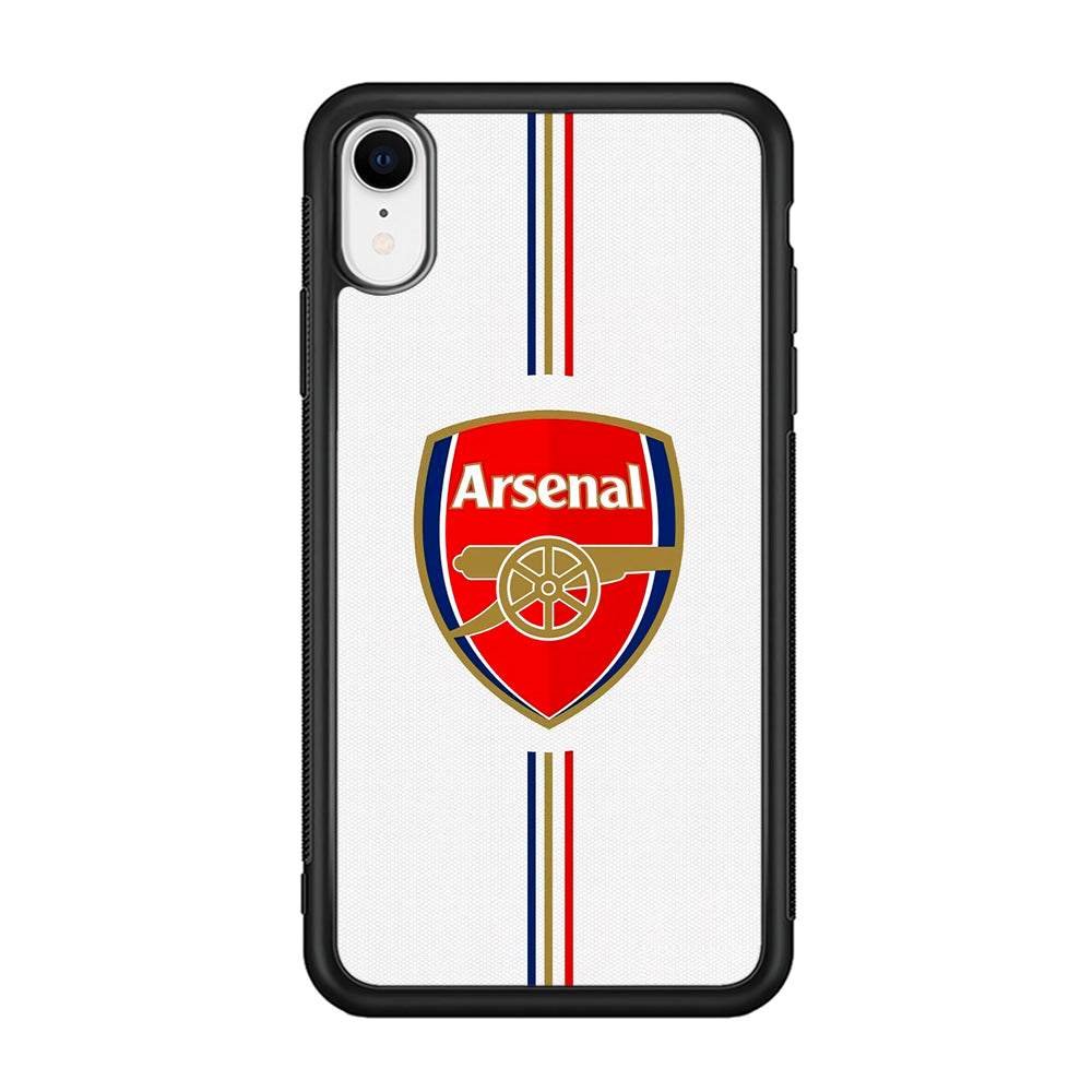 Arsenal FC Stripe iPhone XR Case