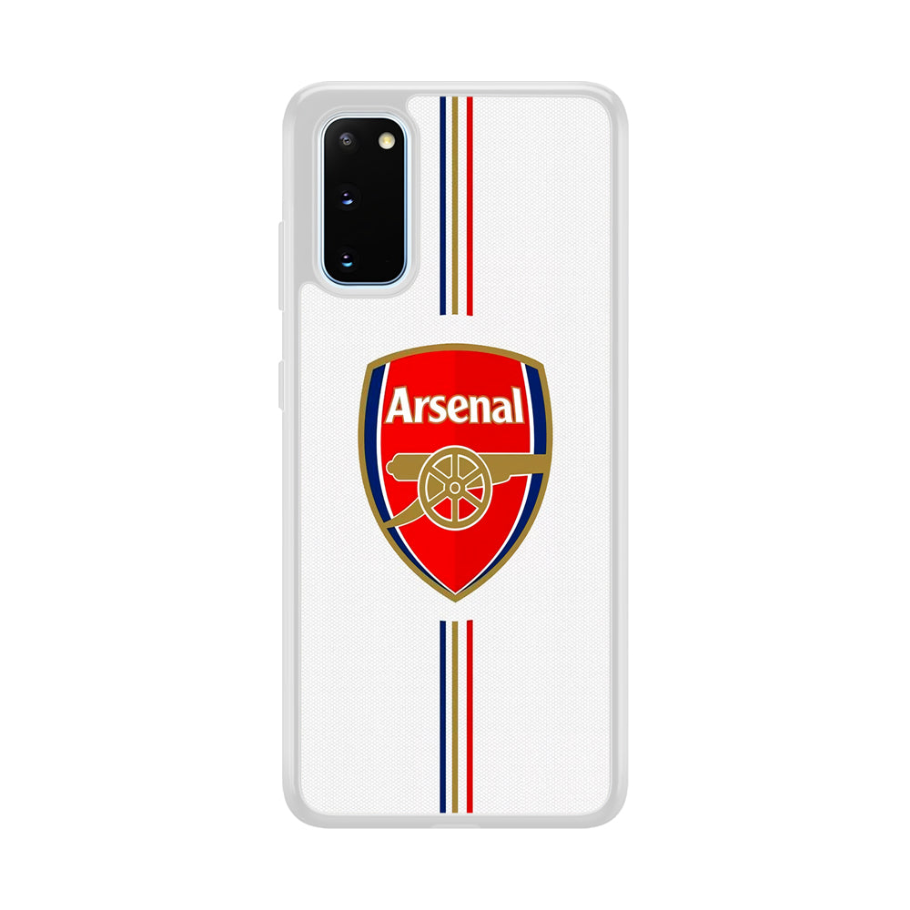 Arsenal FC Stripe Samsung Galaxy S20 Case