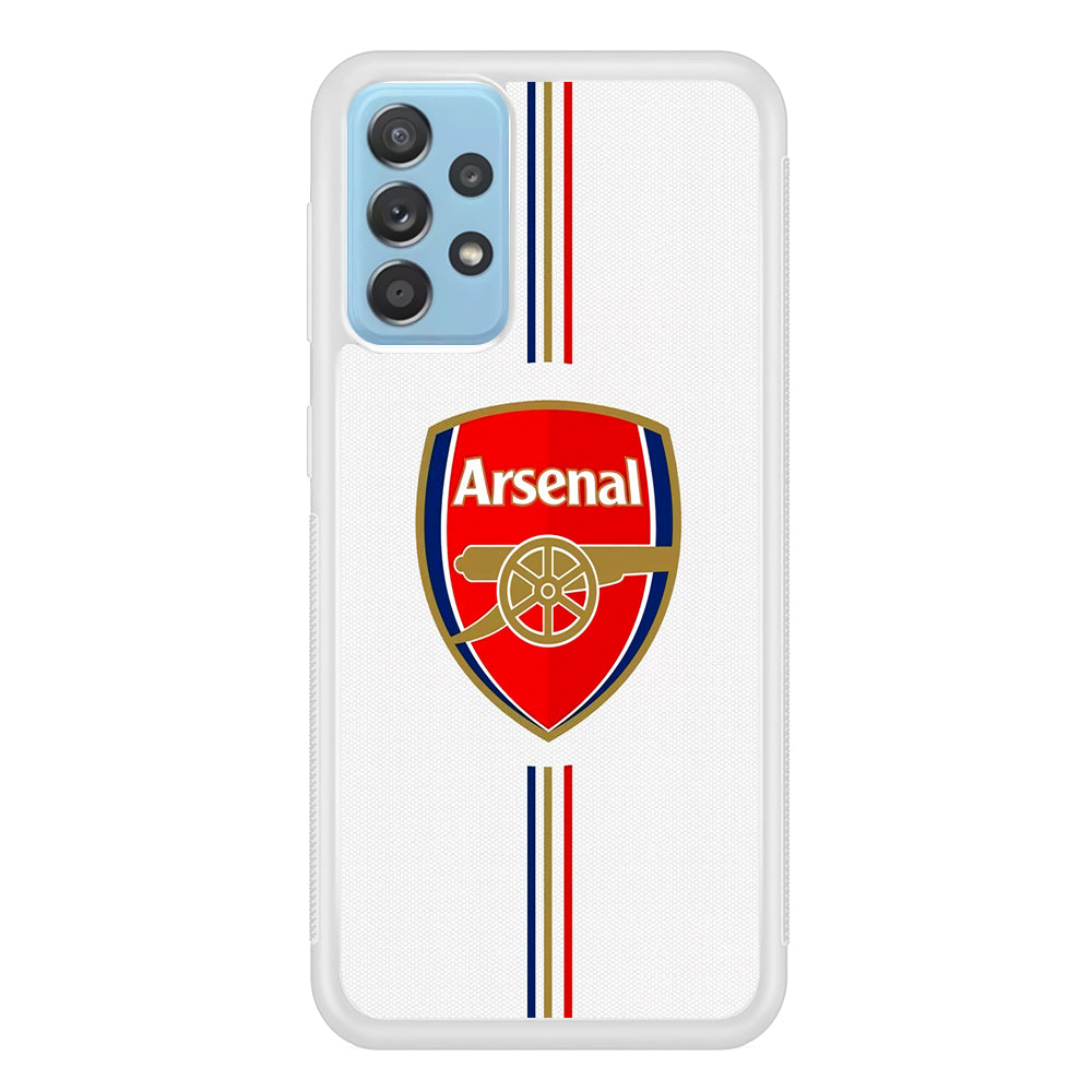 Arsenal FC Stripe Samsung Galaxy A72 Case