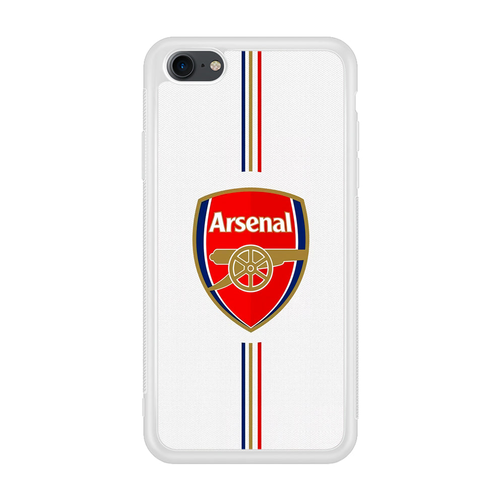 Arsenal FC Stripe iPhone 8 Case
