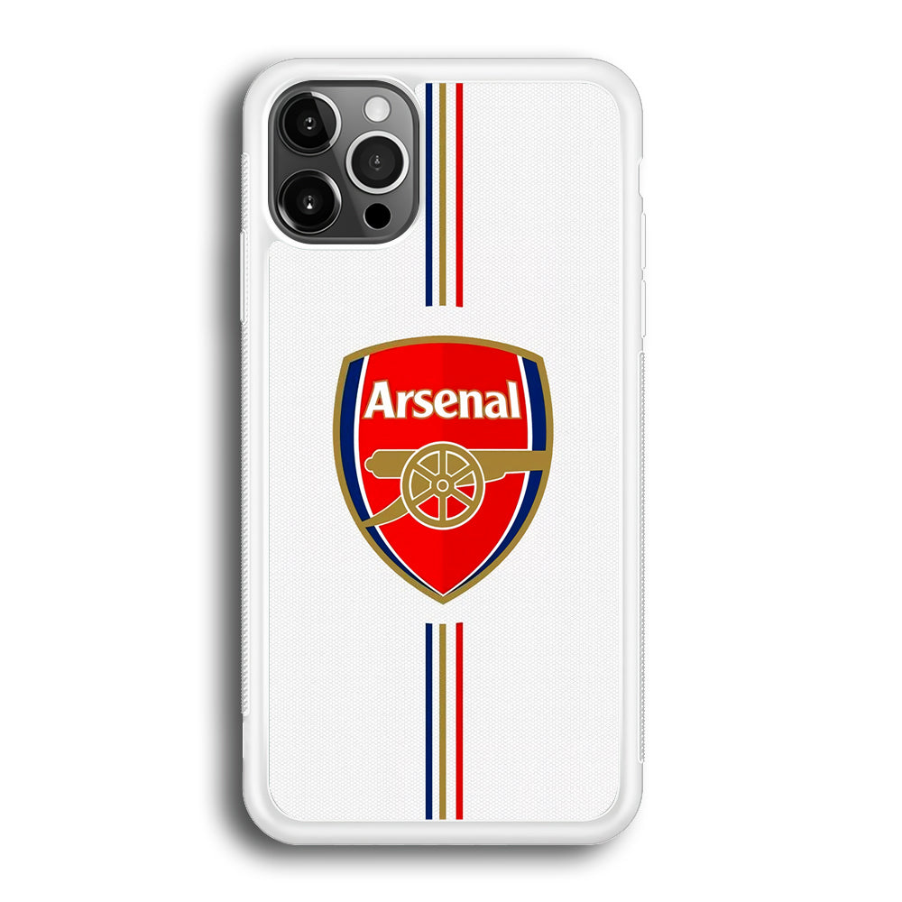 Arsenal FC Stripe iPhone 12 Pro Case